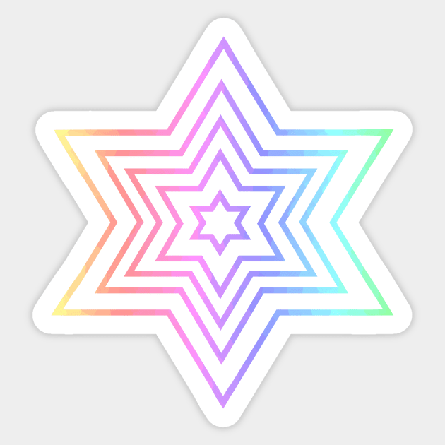 5 Points Star Sticker by SartorisArt1